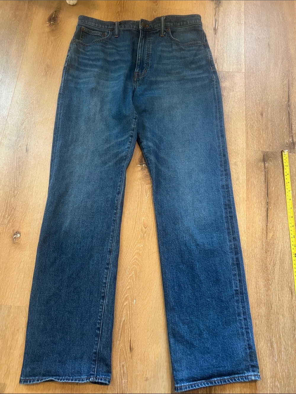 Madewell Women’s 90’s Straight Size 31 Blue Jeans